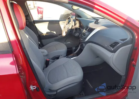 2017 Hyundai Accent Value Edition z USA, uszkodzony, nr VIN KMHCT4AE1HU347407